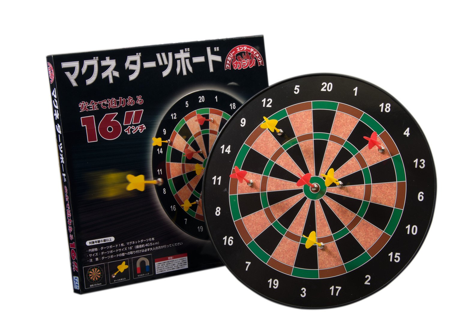 Amazon | マグネダーツボード 16インチ | ダーツボード 通販